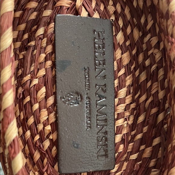 Helen Kaminski Tan and Brown Woven Crossbody Bag - Picture 6 of 8